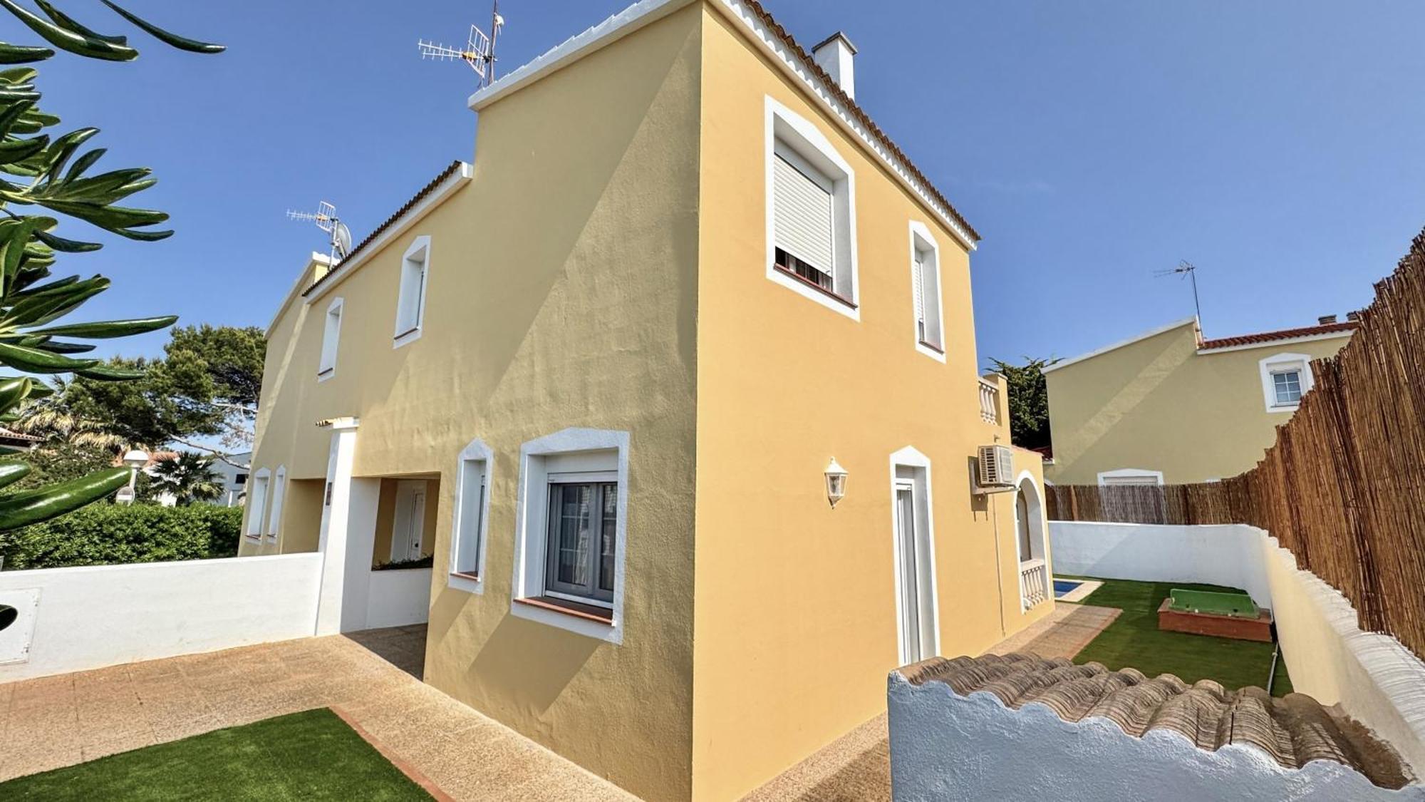 Chalet Villafranca Menorca Con Piscina Privada Калан-Бош Экстерьер фото